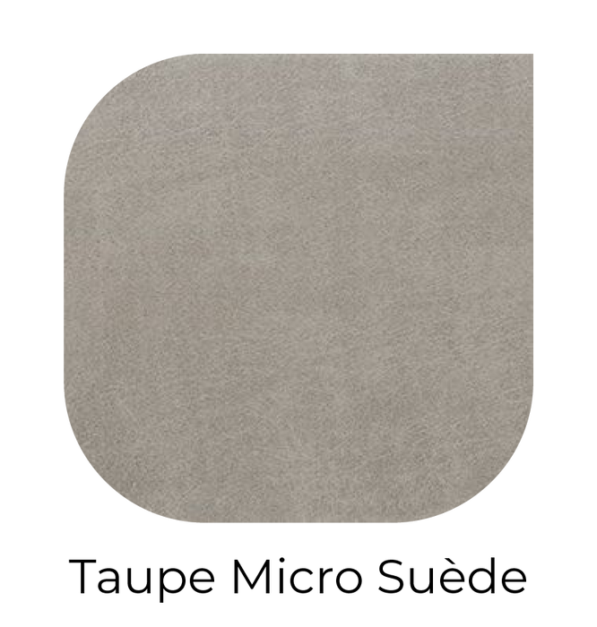 LABEL51 Poef Bank Tivoli Taupe Kunstleder Ottomane Rechts 135x102x83 cm-Poefs-LABEL51