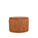 LABEL51 Poef Tibo - Oker - Velours - 55 cm - Rond-Poefs-LABEL51