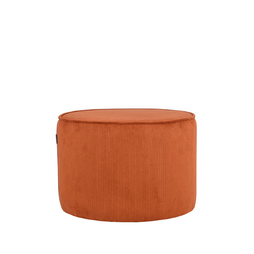 LABEL51 Poef Tibo - Rust - Ribcord - 55 cm - Rond-Poefen-LABEL51