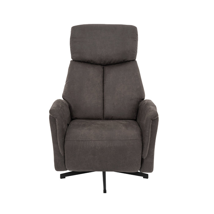 LABEL51 Relaxfauteuil Helsinki antraciet 73x86x114 cm