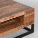 LABEL51 Salontafel Cube - Rough - Mangohout - 80 cm-Salontafels-LABEL51