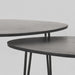LABEL51 Salontafel Frisk - Zwart - Mangohout - 68 cm-Salontafels-LABEL51