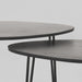 LABEL51 Salontafel Frisk - Zwart - Mangohout - 68 cm-Salontafels-LABEL51