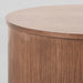 LABEL51 Salontafel Oliva - Walnoot - Eiken - 70 cm - Rond-Salontafels-LABEL51