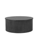 LABEL51 Salontafel Oliva Zwart Eiken 70 cm Rond 70x70x30 cm-Salontafels-LABEL51