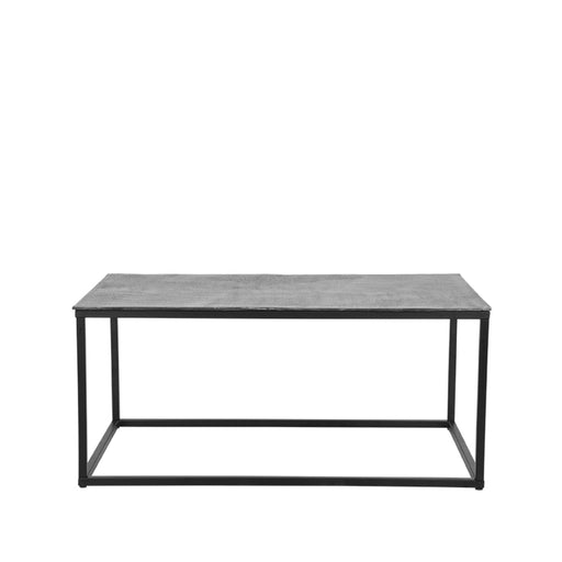 LABEL51 Salontafel Pride Antiek Ash Metaal 100 cm 60x100x45 cm-Salontafels-LABEL51