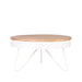 LABEL51 Salontafel Saran - Wit - Metaal - Rond - 80 cm-Salontafels-LABEL51