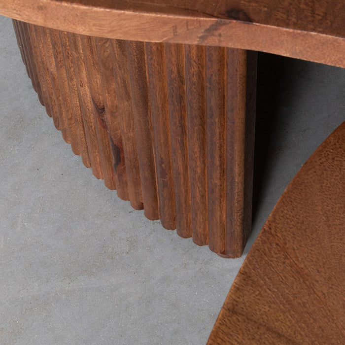 LABEL51 Salontafel Timon - Nature - Mangohout - 100 cm-Salontafels-LABEL51