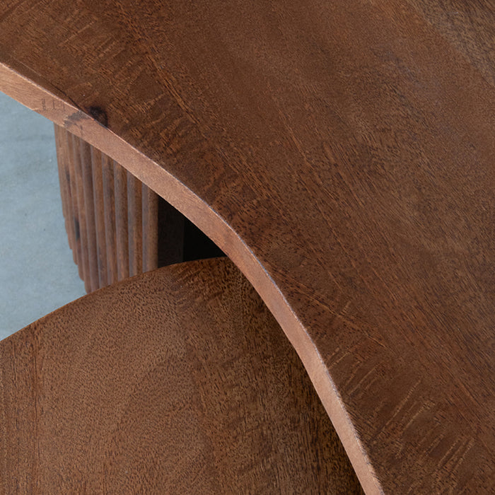 LABEL51 Salontafel Timon - Nature Smooth - Mangohout - 100 cm-Salontafels-LABEL51