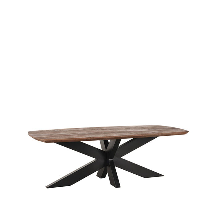 LABEL51 Salontafel Zane Espresso Mangohout 120 cm 120x56x40 cm-Salontafels-LABEL51