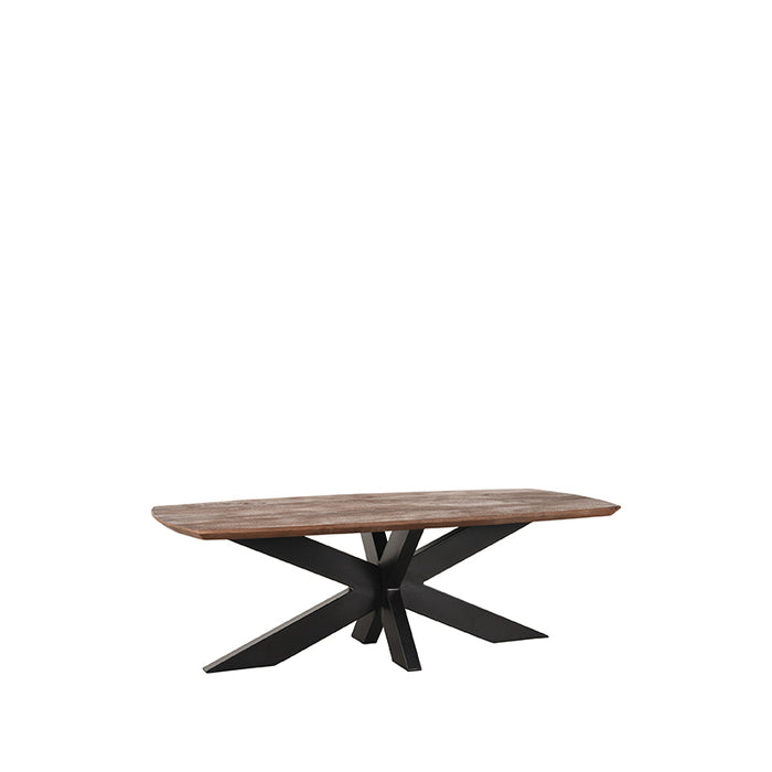 LABEL51 Salontafel Zane espresso mangohout 120 cm 120x56x40 cm