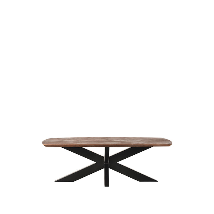 LABEL51 Salontafel Zane espresso mangohout 120 cm 120x56x40 cm