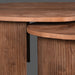 LABEL51 Salontafelset Timon Espresso Mangohout 100 cm-Salontafels-LABEL51