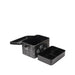 LABEL51 Schoenpoetsdoos Antiek Zwart Metaal 36x21x16 cm-Opbergdozen en manden-LABEL51