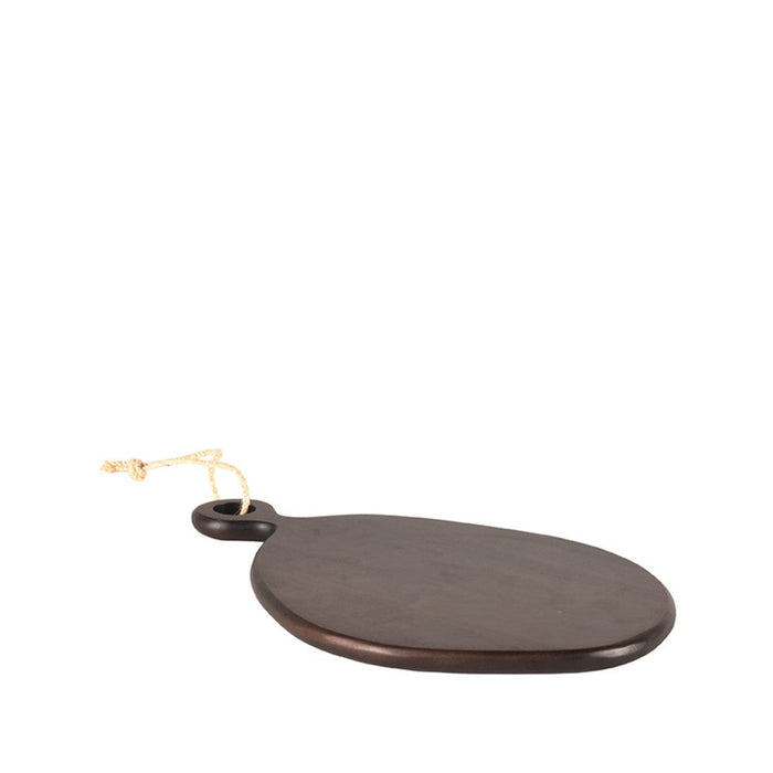 LABEL51 Serveerplank - Espresso - Mangohout - One Size-Wanddecoratie-LABEL51