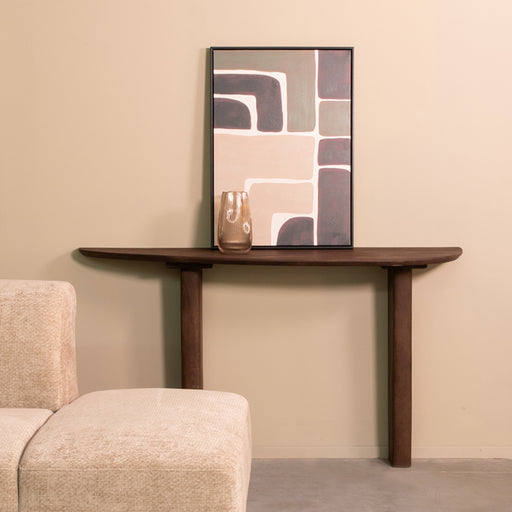 LABEL51 Sidetable Wow - Espresso - Mangohout - 135 cm-Consoletafels-LABEL51