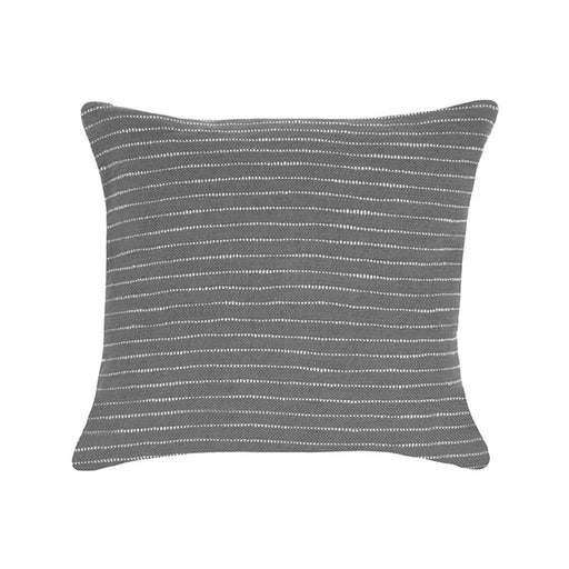 LABEL51 Sierkussen Geweven - Grijs - Katoen - 45x45 cm-Kussens-LABEL51