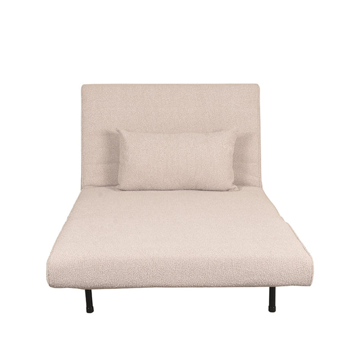 LABEL51 Sofa Bed Single Natural Bouclé Single | Natural Leg