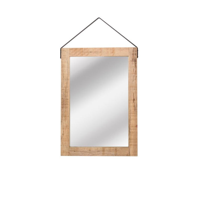 LABEL51 Spiegel - Naturel - Mangohout - 60x85 cm-Spiegels-LABEL51