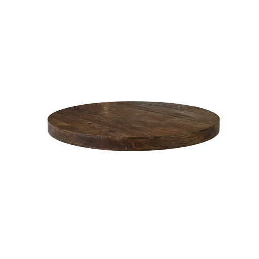 LABEL51 Tafelblad Rond Espresso 110x110x5 cm-Tafelbladen-LABEL51