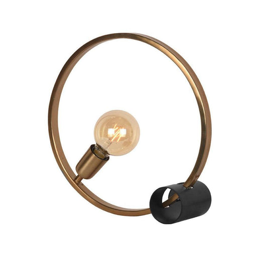 LABEL51 Tafellamp Ring - Antiek Goud - Metaal - One Size-Tafellampen-LABEL51