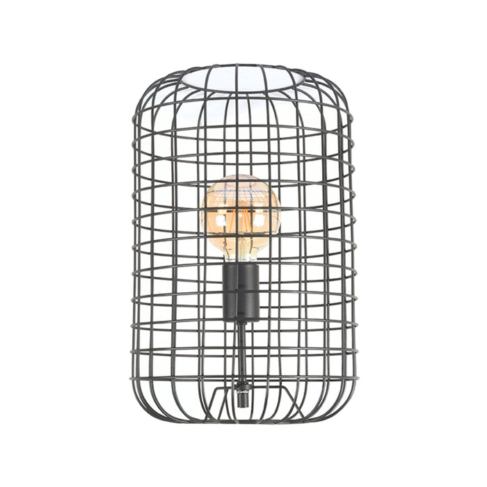 LABEL51 Tafellamp Solido Metaal Zwart 26x26x40 cm-Tafellampen-LABEL51