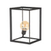LABEL51 Tafellamp Tetto Metaal Zwart 22x20x31 cm-Tafellampen-LABEL51
