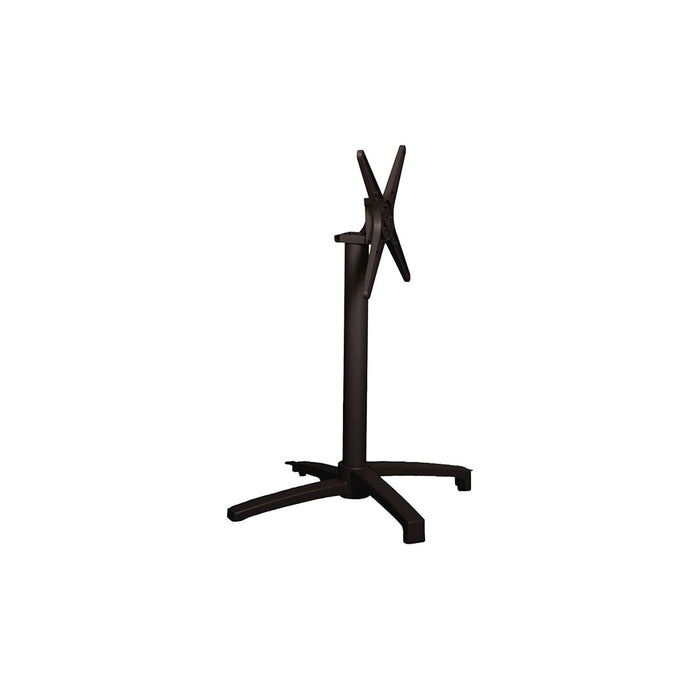 LABEL51 Esstisch Tischbein Klappbar Metall Bronze 68x68