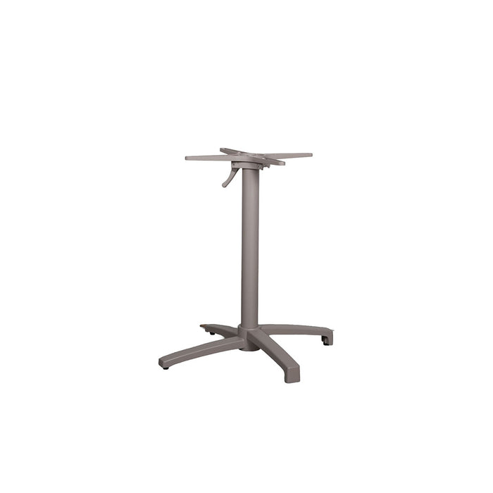 LABEL51 Tischbein 4-Beinig Faltbar taupe 68x68x72 cm