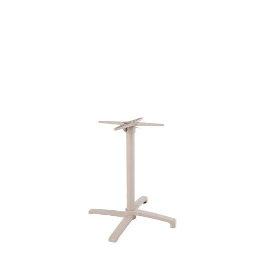 LABEL51 Tafelpoot 4-Poot Vouwbaar Taupe 68x68x72 cm-Tafelpoten-LABEL51