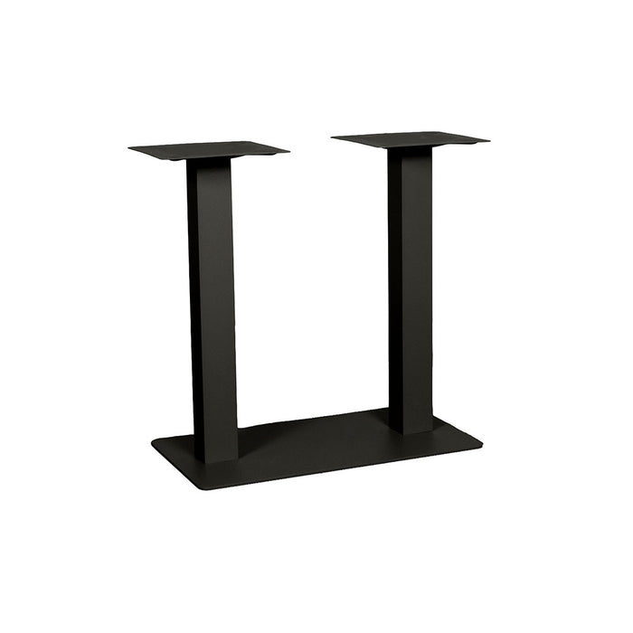 LABEL51 Tischbein Doppel-Hunter Metall 70x40x72 cm