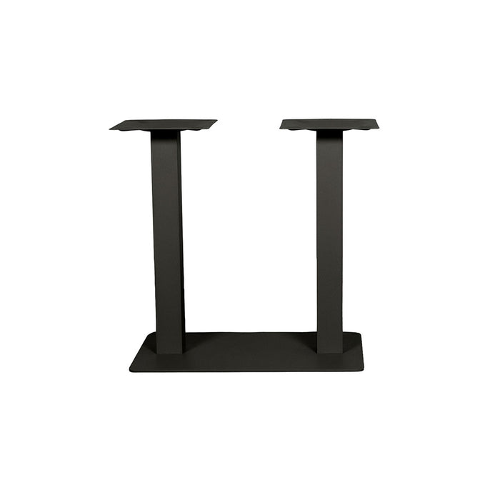 LABEL51 Tischbein Doppel-Hunter Metall 70x40x72 cm