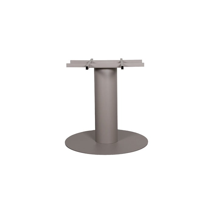 LABEL51 Esstisch Tischbein Extra Stable Metall Taupe 75x75