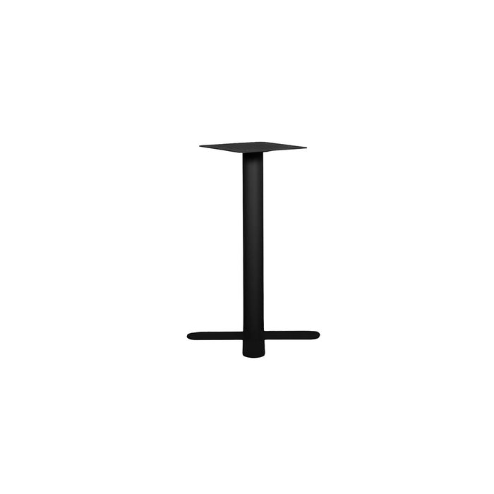 LABEL51 Tischbein X-Gestell Schwarz Metall 50x50x72 cm