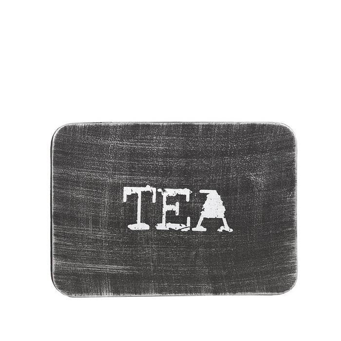 LABEL51 Theedoos - Antiek Zwart - Metaal - One Size-Keukenaccessoire-LABEL51