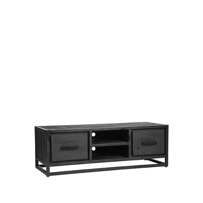 LABEL51 Tv-meubel Chili - Zwart - Mangohout - 120 cm-TV-meubels-LABEL51