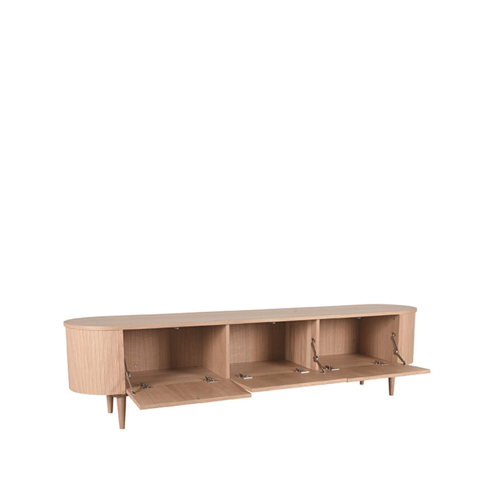 LABEL51 Tv-meubel Oliva naturel Eiken 220 cm 220x47x55 cm