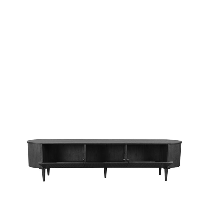 LABEL51 Tv-meubel Oliva - Zwart - Eiken - 220 cm-TV-meubels-LABEL51