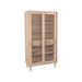 LABEL51 Vitrinekast Jule - Naturel - Eiken - One Size-Vitrinekasten-LABEL51