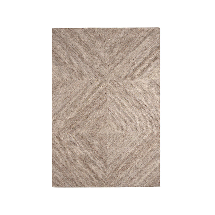 LABEL51 Vloerkleden Blendy - Taupe - Wol - 160x230 cm-Rechthoekige vloerkleden-LABEL51