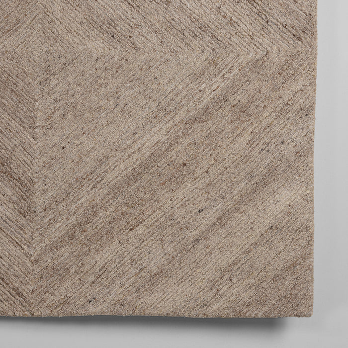 LABEL51 Vloerkleden Blendy - Taupe - Wol - 200x300 cm-Rechthoekige vloerkleden-LABEL51
