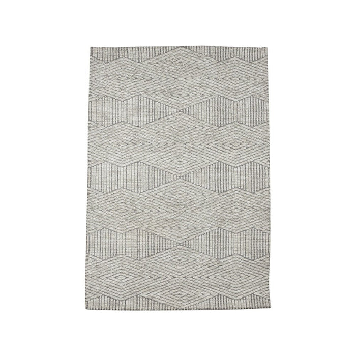 LABEL51 Vloerkleden Cosy - Grijs - Polyester - 160x230 cm-Rechthoekige vloerkleden-LABEL51