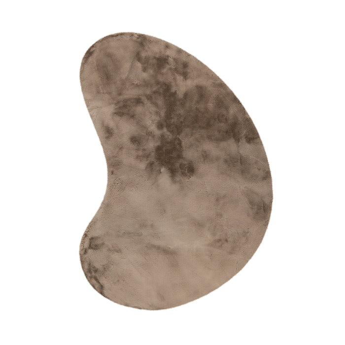 Vloerkleden Indy - Taupe - Polyester - 160x230 cm - Organisch-Vloerkleden-LABEL51