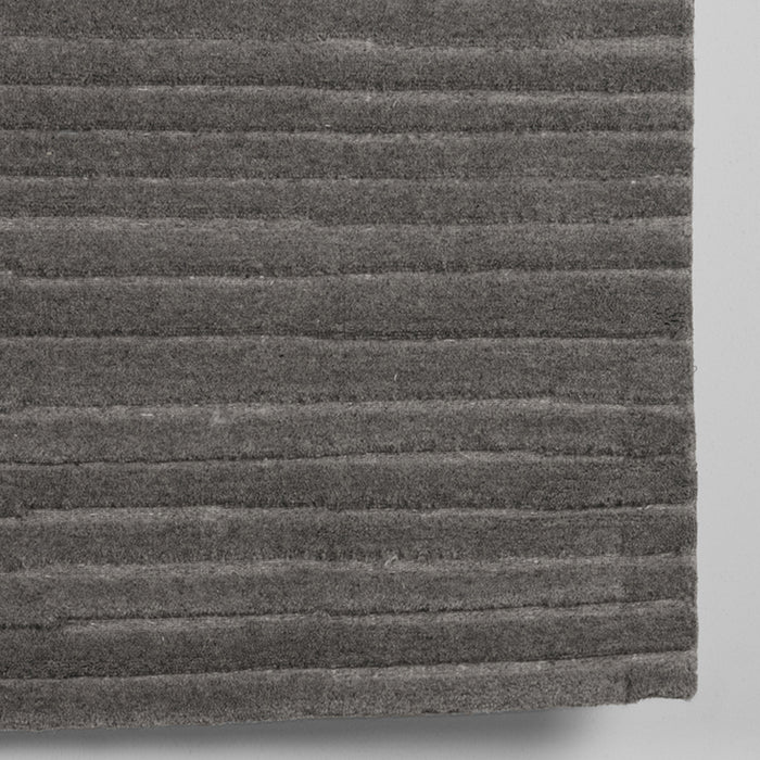 LABEL51 Vloerkleden Luxy - Antraciet - Wol - 200x300 cm-Rechthoekige vloerkleden-LABEL51
