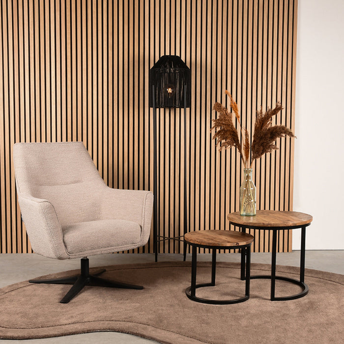 LABEL51 Vloerkleden Mody - Taupe - Synthetisch - 200x300 cm-Rechthoekige vloerkleden-LABEL51