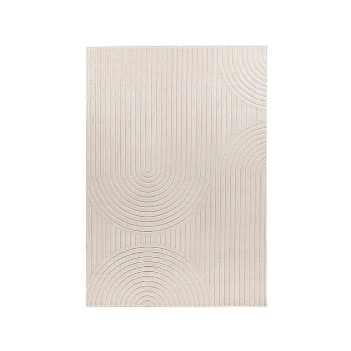 LABEL51 Vloerkleden Varo - Ivoor - Polyester - 200x290 cm-Rechthoekige vloerkleden-LABEL51