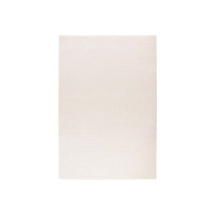 LABEL51 Vloerkleed 230x160 Lavita Ivoor Polyester-Rechthoekige vloerkleden-LABEL51