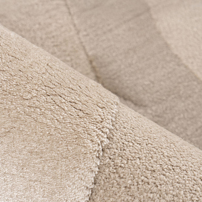 LABEL51 Vloerkleed 290x200 Vinto Beige Polyester-Rechthoekige vloerkleden-LABEL51