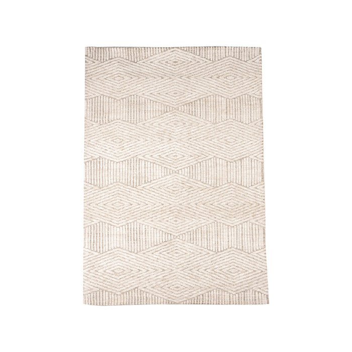 LABEL51 Vloerkleed Cosy Taupe Polyester 160x230 cm-Rechthoekige vloerkleden-LABEL51
