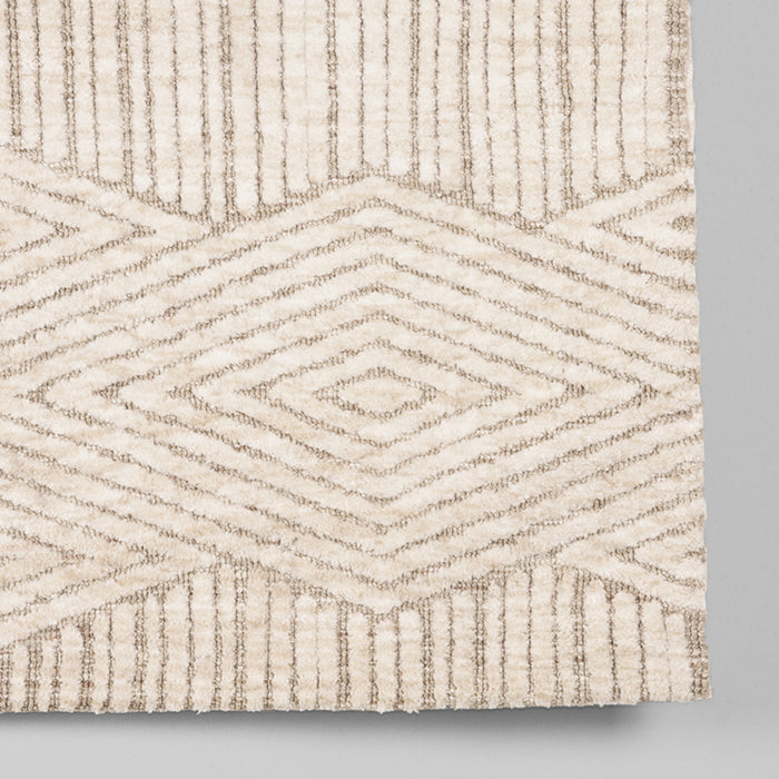 LABEL51 Vloerkleed Cosy Taupe Polyester 200x300 cm-Rechthoekige vloerkleden-LABEL51